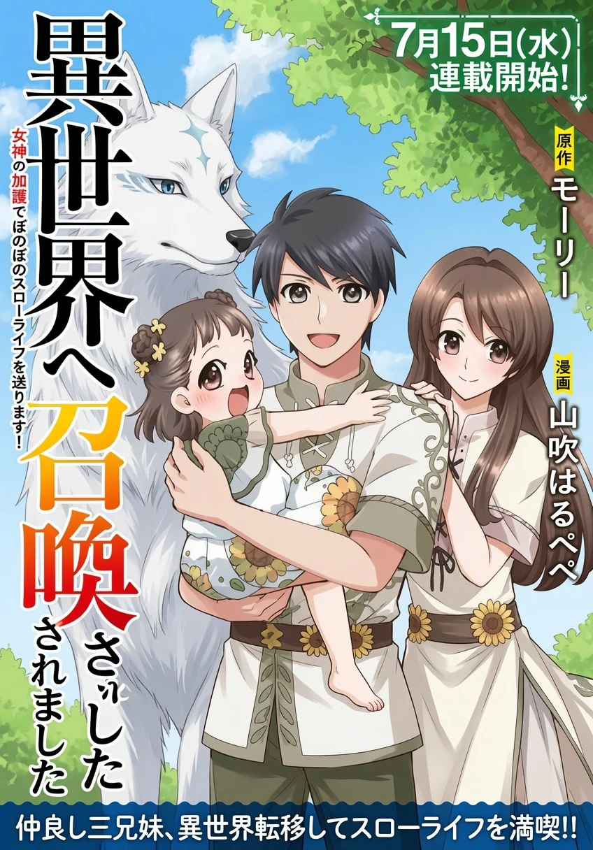 異世界へ誤召喚されちゃいました 女神の加護でほのぼのスローライフ送ります