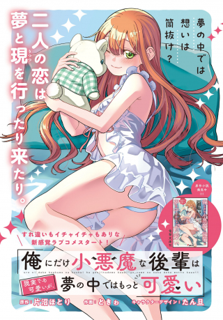 俺にだけ小悪魔な後輩は現実でも可愛いが、夢の中ではもっと可愛い
